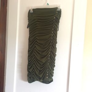 Green homecoming dress